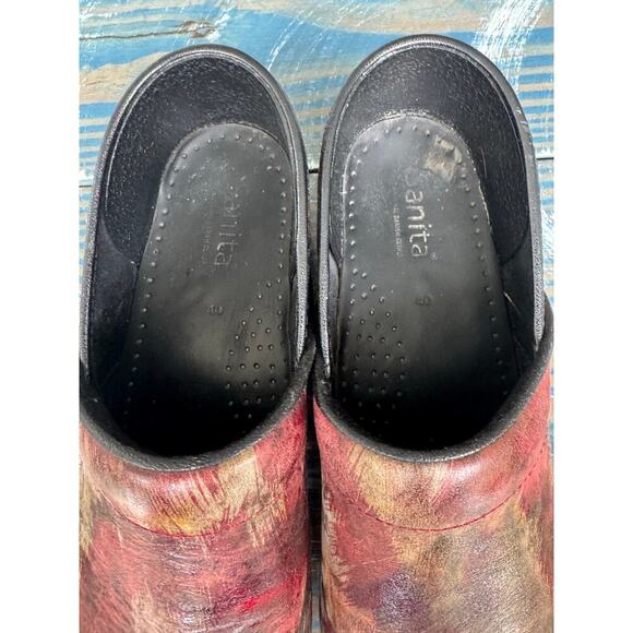 SANITA Comfort Shoes/Clogs, size 40 (approx 9.5), Colorful & fun! - Picture 11 of 12